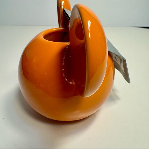 NWT. Disney Parks Mickey Mouse Icon Orange Citronella Ceramic Candle. - Picture 6 of 9